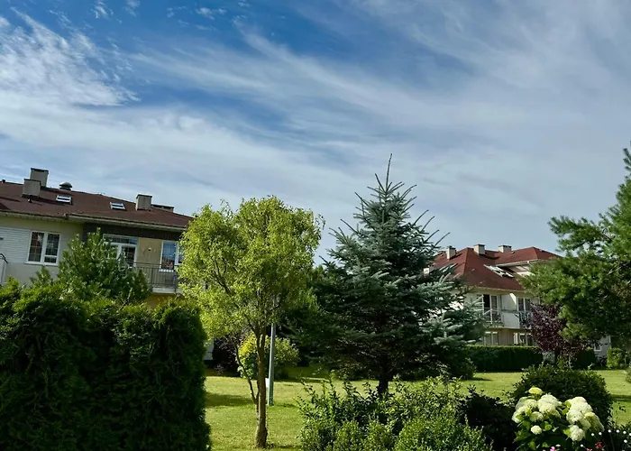 公寓 Baltic Z Ogrodkiem Kolobrzeg 格里兹鲍